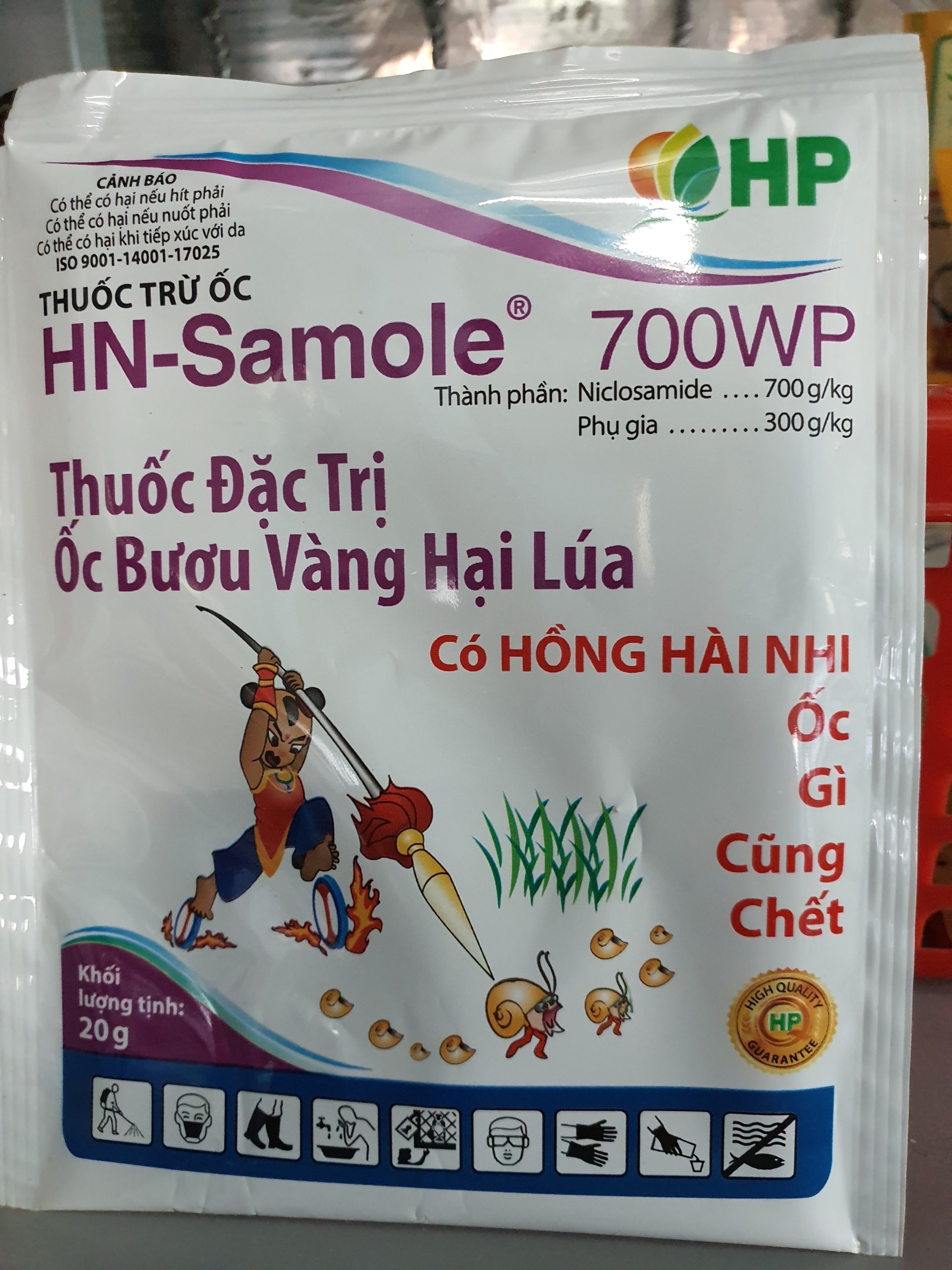Thuốc trừ ốc HN-Samole 700WP 20g - L2