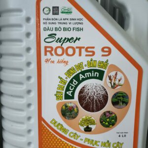 Super Roots 9 Hoa kiểng Phân bón lá npk sinh học đầu bò bio