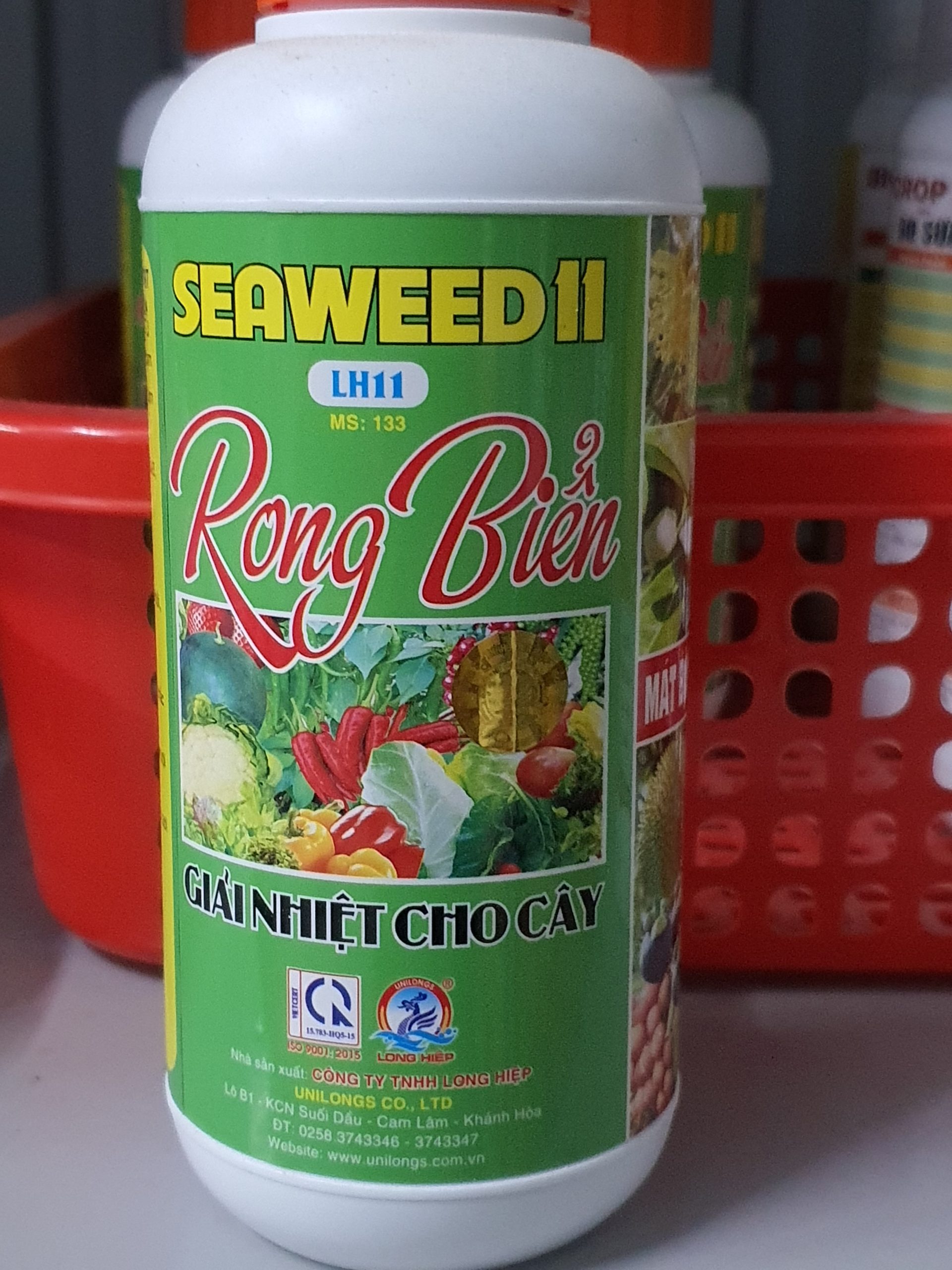 Rong biển 500ml Seaweed11 giải nhiệt cho cây