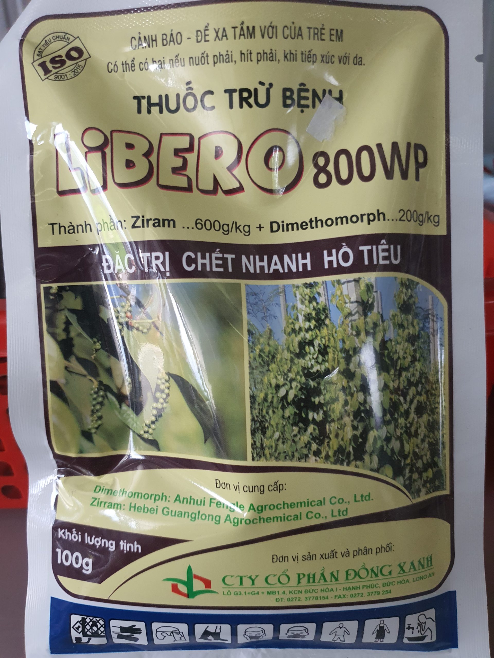 Thuốc trừ bệnh Libero 800WP 100g
