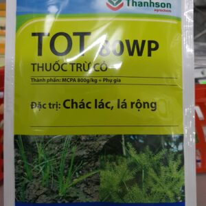 Thuốc trừ cỏ TOT 80 WP - Chác lác, lá rộng