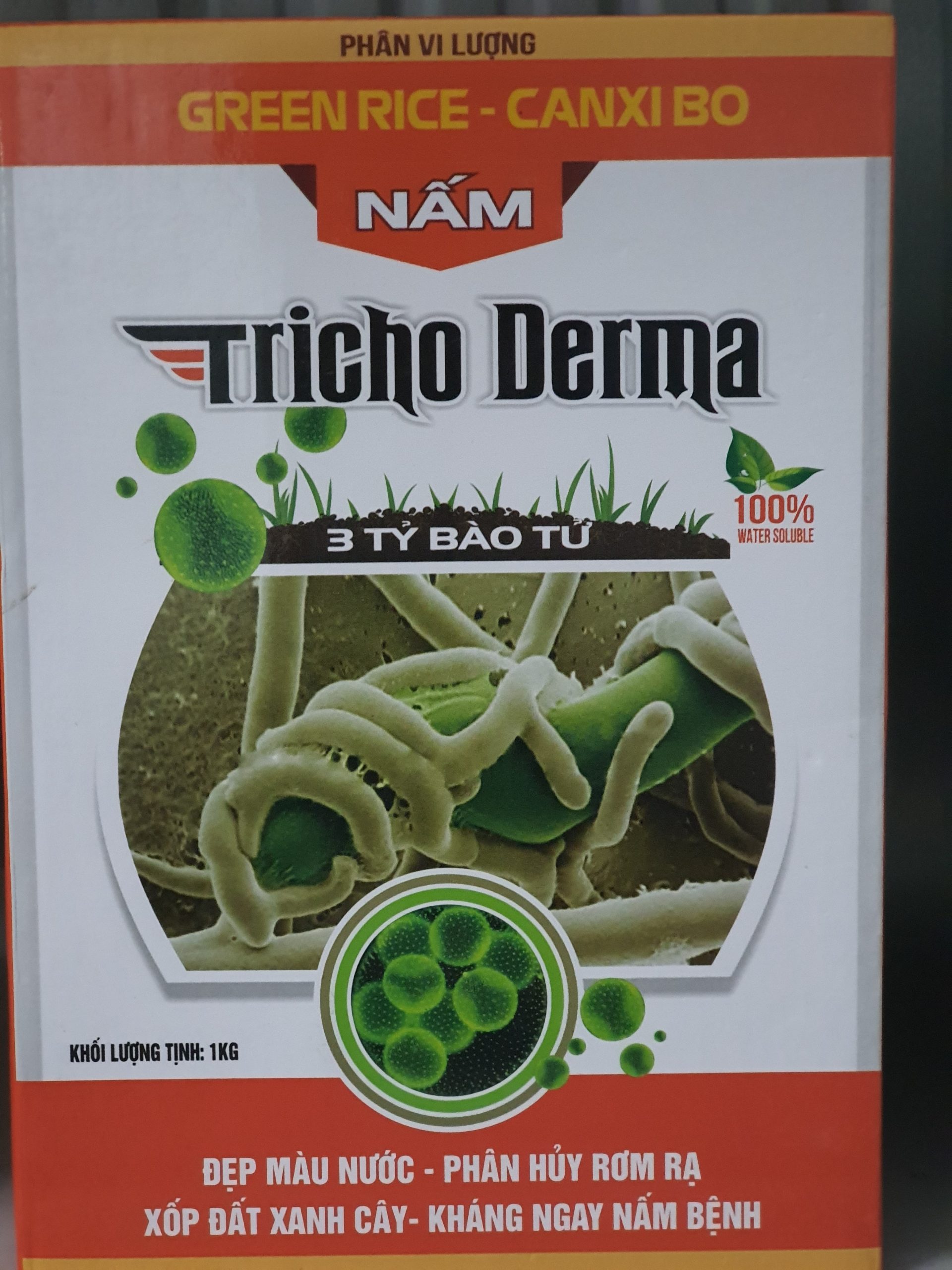 Phân vi lượng Tricho Derma Green rice - Canxi bo