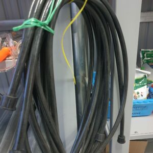 Dây nước đen có van hai đầu