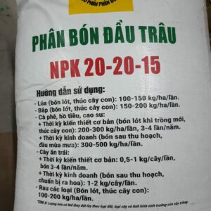Phân bón đầu trâu NPK 20-20-15