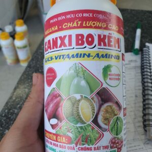 Phân bón hữu cơ Canxi Bo Kẽm 500ml