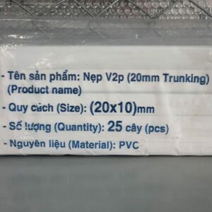 Nẹp vuông V2P L2 1,7m