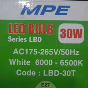 Đèn led BULB 30W-Trắng