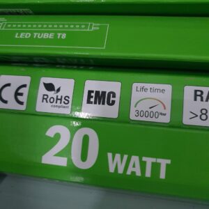 Đèn led tube thủy tinh 1x20W 1,2m-AST