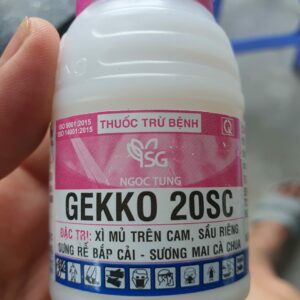Thuốc trừ bệnh Gekko 20SC nứt thân xì mủ sầu riêng