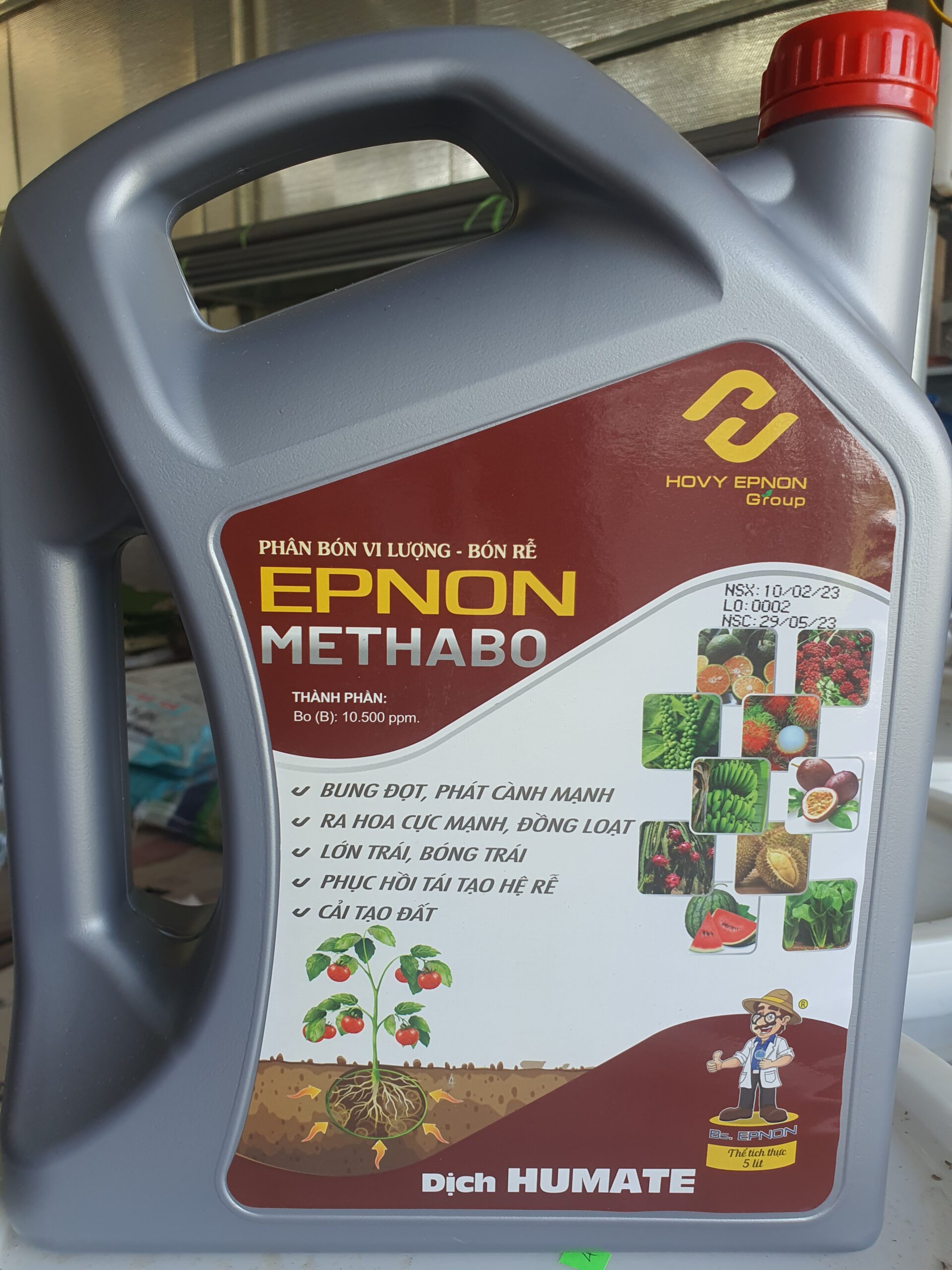 Phân bón vi lượng Epnon Methabo 5L
