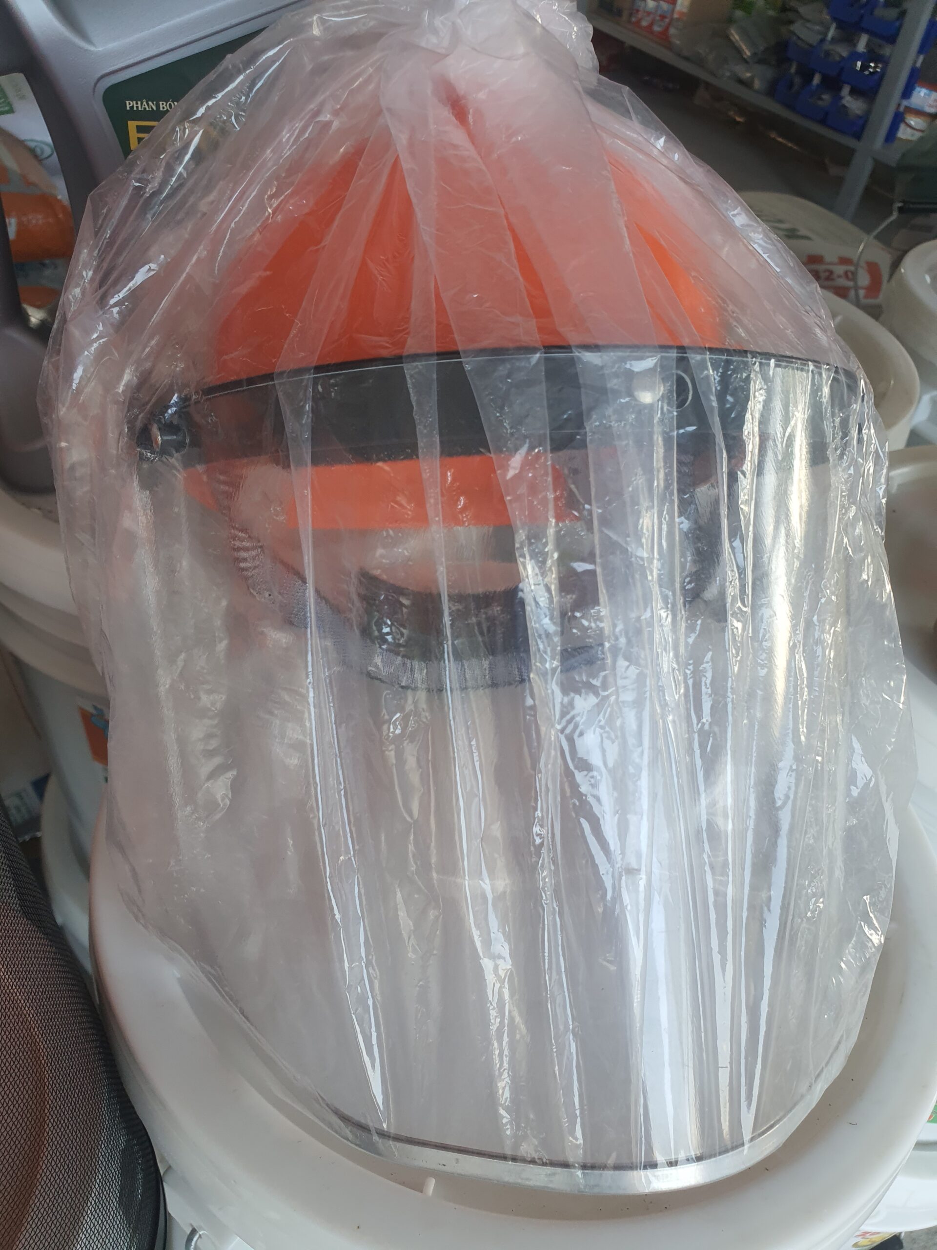 Nón bảo hộ mica kính