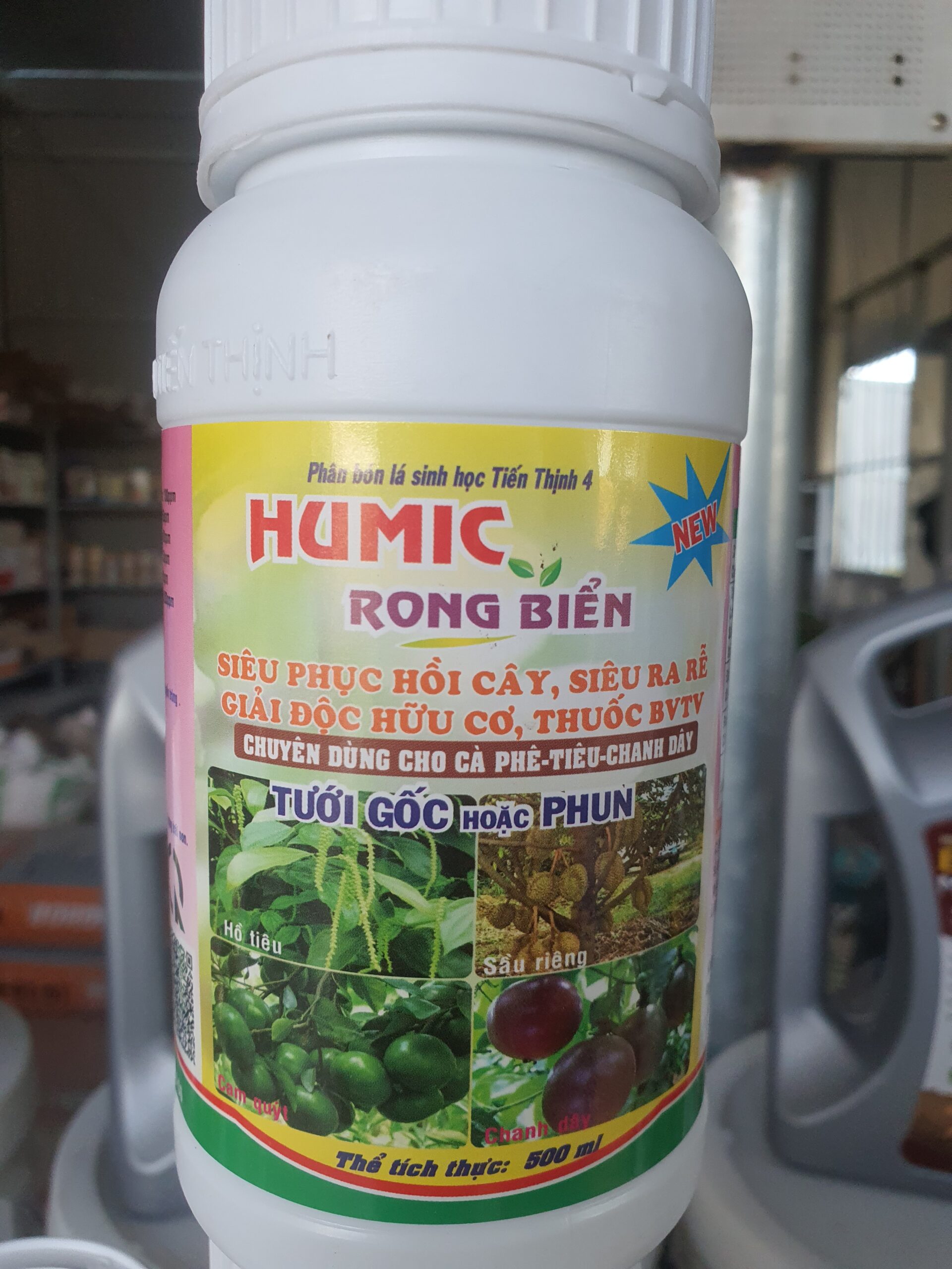 Phân bón lá sinh học Humic Rong Biển 500ml Tiến Thịnh