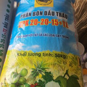 NPK 20-20-15+TE (Đầu Trâu) 50kg